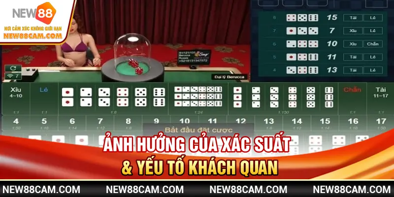 Ảnh hưởng của xác suất & yếu tố khách quan Ảnh hưởng của xác suất & yếu tố khách quan