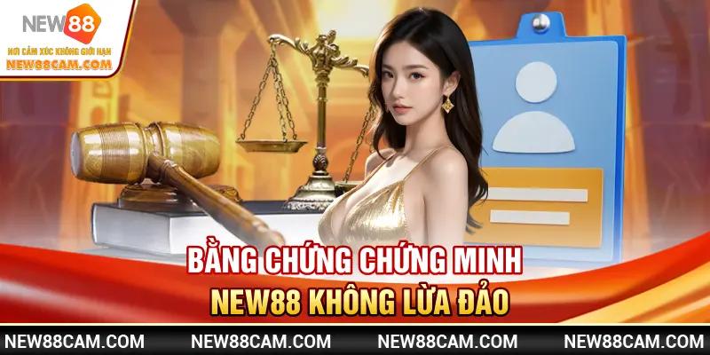 Bằng chứng chứng minh New88 không lừa đảo Bằng chứng chứng minh New88 không lừa đảo