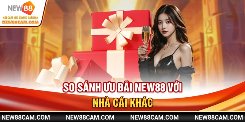 So sánh ưu đãi New88 với nhà cái khác So sánh ưu đãi New88 với nhà cái khác